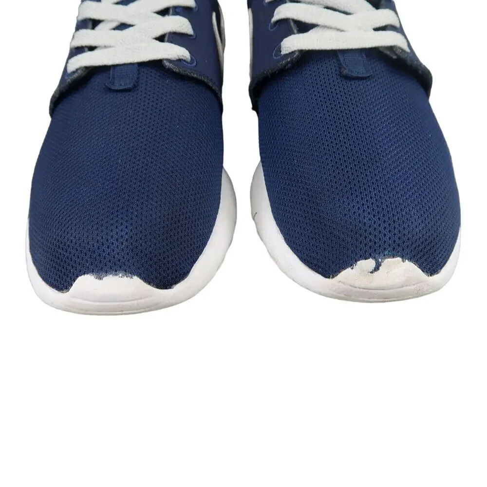 Nike Shoes Youth 4.5 Sneakers Lifestyle Athletic Roshe One Blue White Running GS